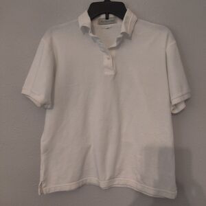 Men's LPGA Collection Cream Polo Shirt